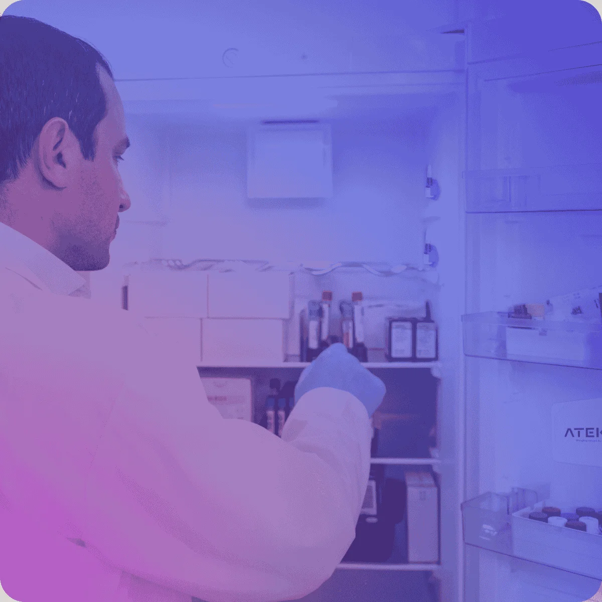 Tableau de bord surveillance congélateur ULT