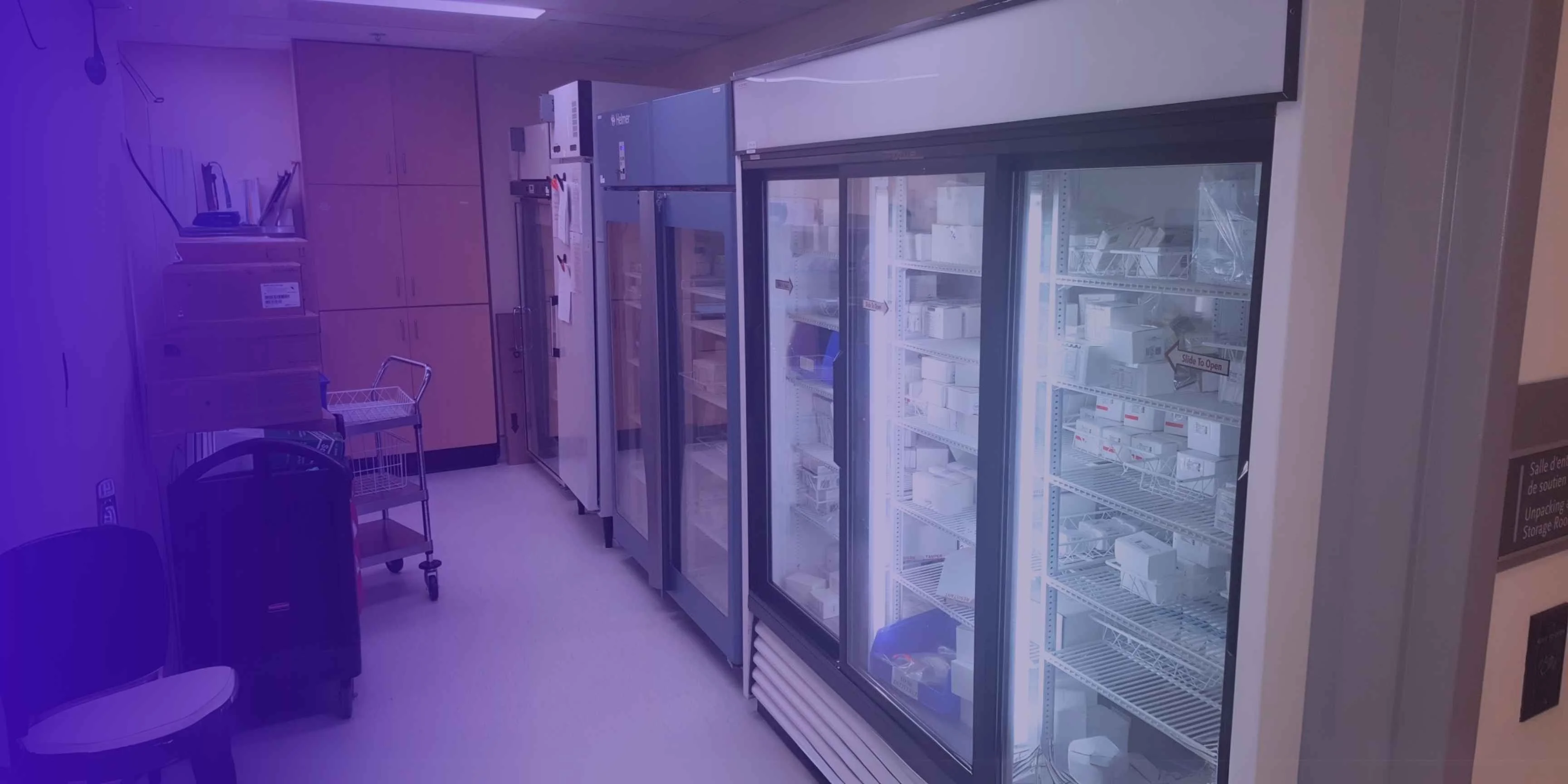 Surveillance de réfrigérateurs et congélateurs