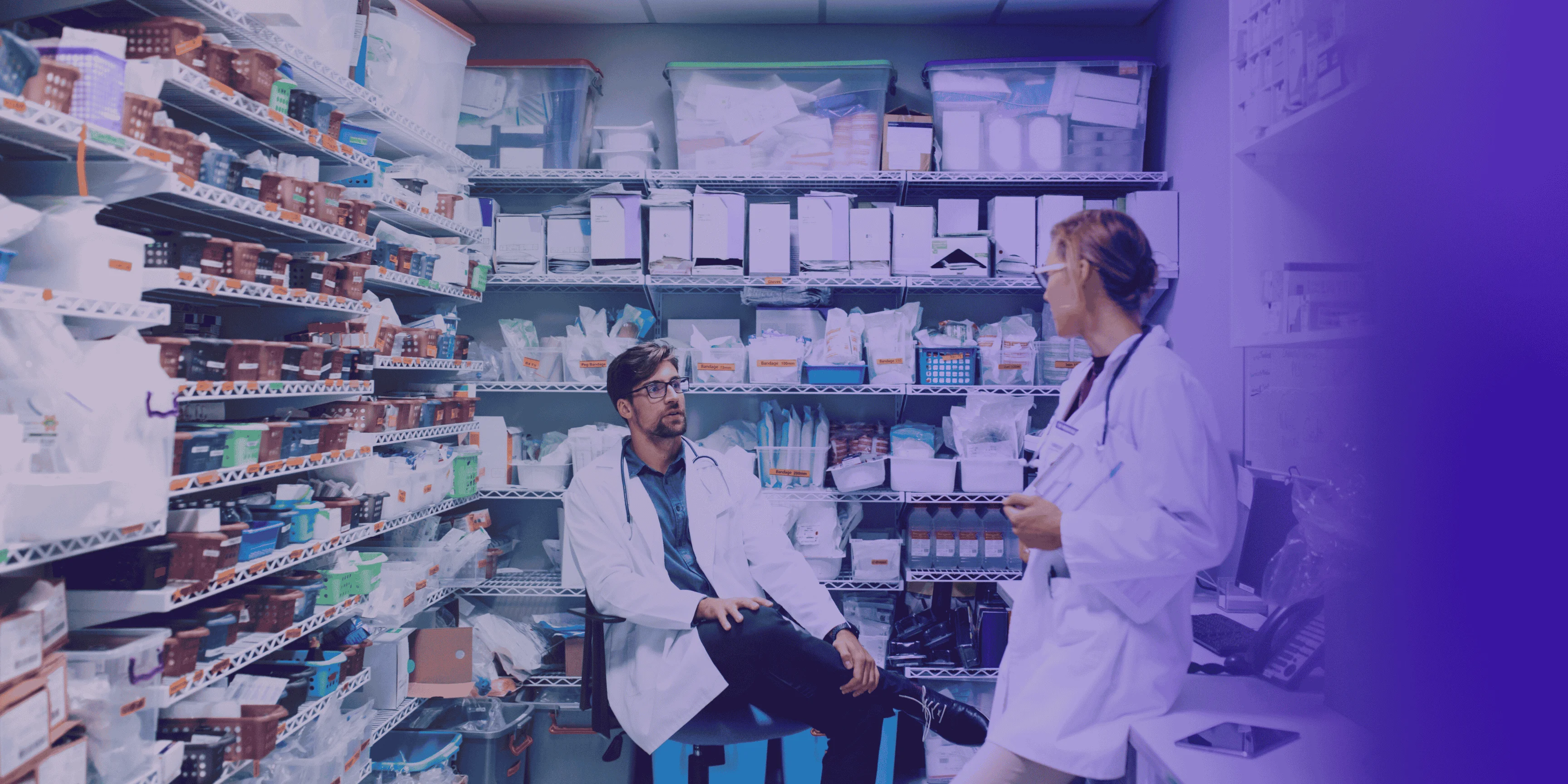 Pharmacie hospitalière avec surveillance environnementale