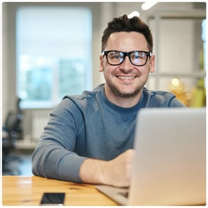 Guy in the office_White_contour Guy in the office_White_contour