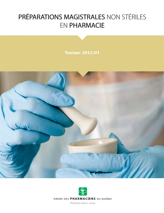 OPQ Magistrales Non Stériles Couverture